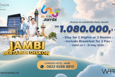 Luminor Hotel Jambi Hadirkan Promo “Jambi Bertabur Diskon” dalam Rangka HUT Kota Jambi ke-80
