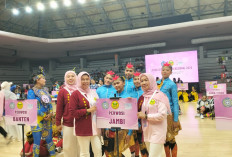 Dua Tahun Berturut-turut, Perwosi Jambi Juara Senam Kreasi Nasional