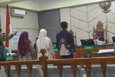 Sidang Korupsi Dana BOS SMAN 2 Bungo, Pengusaha Tenda Ungkap Nota Kosong Bertanda Tangan