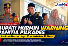 Pilkades Serentak Sarolangun, Bupati Hurmin Warning Panitia Jangan Langgar Aturan