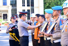 Polda Jambi Gelar Upacara PTDH, Empat Personel Diberhentikan Tidak Dengan Hormat