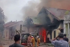 Kebakaran Hebat Di Kasang Pudak, Rumah Ludes Dan 1 Orang Meninggal Dunia