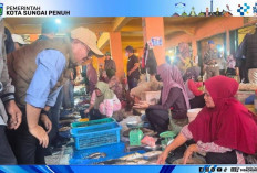 Dialog dengan Pedagang, Wako Alfin Serap Aspirasi di Pasar Tanjung Bajure