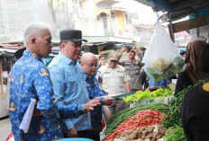 Pastikan Stok dan Harga Pangan Stabil Jelang Ramadhan 1447 H, Wabup Katamso Sidak Pasar Tradisional