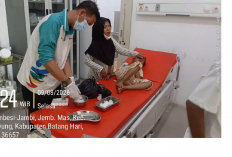 Kebakaran Lahan di Pemayung, Ibu dan Dua Anak Tertimpa Pohon Tumbang