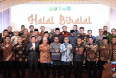 Halal Bihalal di Griya Agung, Bupati BBS Tekankan Kekuatan Perantau Bangun Daerah