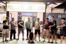 Polsek Tebing Tinggi Amankan 4  Terduga Pelaku Penyalahgunaan Narkoba