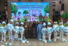 Nadia Dikukuhkan Jadi Bunda Literasi Kota Jambi, Dorong Anak Gemar Membaca  ?