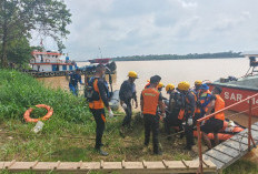 Wanita yang Terjun dari Jembatan Aurduri I Jambi Berhasil Ditemukan dalam keadaan Meninggal Dunia