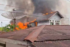 Kebakaran Hanguskan 7 Rumah di Gang Skip II Kota Jambi