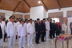 Lantik 96 Pejabat, Muslimin Tanja Tegaskan: Tingkatkan Kinerja atau Tertinggal