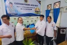 Utusan PWI Pusat Mukhtadi Putra Nusa Kukuhkan Pengurus PWI Jambi, HR Ridwan Agus Tekankan Soliditas Organisasi