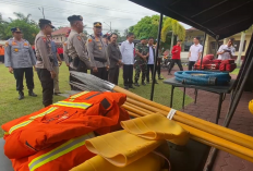 Tanggap Darurat Bencana, Polres Sarolangun Gelar Apel Bersama Dan Siapkan Personel 