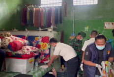 Tim Gabungan Geledah Blok Hunian Lapas Tebo