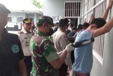 Kamar Napi Lapas Kelas II B Muara Bulian Digeledah Petugas Gabungan