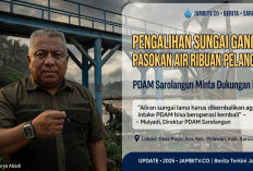 Pengalihan Sungai Ganggu Pasokan Air Ribuan Pelanggan, PDAM Sarolangun Minta Dukungan DPRD