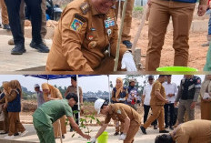 Kolam Retensi Jambi Mulai Dihijaukan, 500 Pohon Disiapkan Jadi Ruang Publik dan Destinasi Wisata