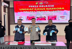 Polres Muaro Jambi Ungkap Dua Kasus Sabu, 26,11 Gram Diamankan