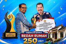 Prestasi Gemilang, Kerinci Terbaik II Program 3 Juta Rumah, Bonus 250 Unit Bedah Rumah