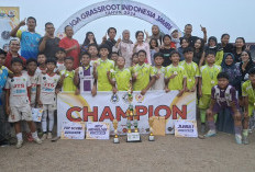 JTS Back to Back! Jambi Town Soccer Kembali Juara Grassroot Indonesia Jambi Cup