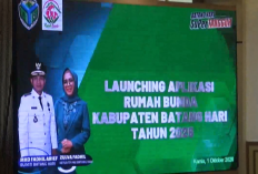 Bupati Fadhil Arief dan Zulva Resmi Luncurkan Aplikasi Rumah Bunda di Batanghari