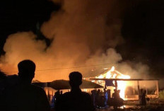  3 Rumah Warga di Lambur Luar Hangus Terbakar