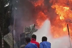 Gudang Minyak Di Tanjab Barat Terbakar, Polisi Buru Pemilik Gudang