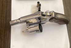 Senjata Rakitan Disita, Pria Diduga Pelaku Curat Diamankan Polsek Rantau Pandan