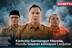 Karhutla Sarolangun Mereda, Pemda Siapkan Antisipasi Lanjutan