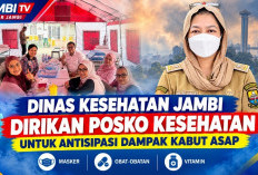 Dinas Kesehatan Jambi Dirikan Posko Kesehatan Untuk Antisipasi Dampak Kabut Asap