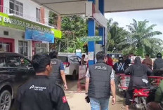 Cegah Penyalahgunaan BBM, Polres Tanjab Barat Razia SPBU