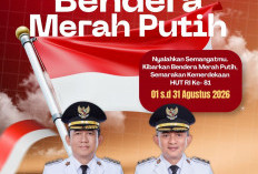 HUT RI ke-81, Pemkab Muaro Jambi Ajak Warga Kibarkan Merah Putih Selama Agustus 2026