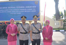 AKBP Bayu Noormansyah Resmi Jabat Kapolres Muaro Jambi, Kapolda Pimpin Sertijab Pejabat Polda Jambi