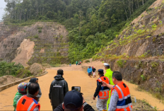 Akses Antarprovinsi Terputus, Longsor Hantam Ruas Jalan Km 20 Sungai Penuh