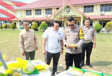 Polres Bungo Gelar Gerakan Pangan Murah Bersama Bulog, Bantu Masyarakat Dapatkan Sembako Terjangkau