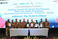 Hutama Karya Tandatangani Perjanjian Fasilitas Kredit dari Sindikasi Perbankan untuk Pembiayaan Ruas Jalan Tol