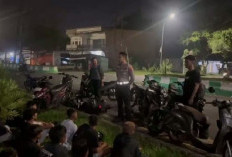 Belasan Motor Pelaku Balap Liar Di Batang Hari Diamankan Polisi