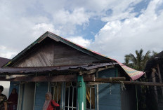 Diterjang Puting Beliung, Dua Rumah Warga Desa Majelis Hidayah Rusak