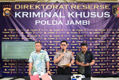 Polda Jambi Ungkap Kasus Peredaran BBM Ilegal, Amankan 6.163 Liter Solar Olahan Ilegal