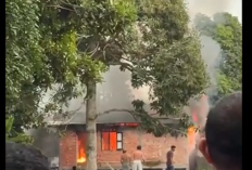 1 Rumah Warga di Danau Teluk Terbakar Jelang Maghrib