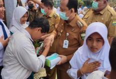 ISPU Muaro Jambi 110-130, SD-SMP Kembali Sekolah Wajib Pakai Masker