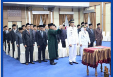 Wawako Azhar Hamzah Lantik 56 Pejabat eselon III dan IV 