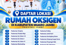 Muaro Jambi Dikepung Asap,23 Puskesmas Sediakan Layanan Oksigen Gratis