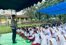 Polisi Sayang Anak, Satbinmas Polres Bungo Berikan Pembinaan Di SD 88/II Sei Mengkuang