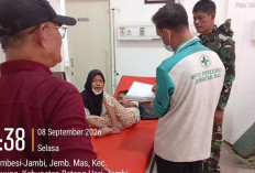 Kebakaran Lahan di Pemayung! Pohon Terbakar Tumbang, Ibu dan Dua Anak Jadi Korban