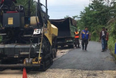Perbaikan Jalan Ampelu Mudo – Tenam, Pemkab Batang Hari Kucurkan Dana Rp. 1,3 Miliar