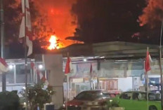 Kebakaran di Seberang SPBU KM 2 Tebo-Bungo Bikin Warga Panik, Api Berhasil Dipadamkan