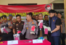 Polresta Jambi Musnahkan 2 Kg Sabu dan Ribuan Ekstasi, Selamatkan 35 Ribu Jiwa