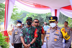 Wakapolda Jambi Tinjau Posko Karhutla di Tanjab Barat, Pastikan Kesiapan Personel dan Peralatan