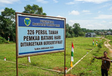 Pemkab Batang Hari Targetkan 326 Persil Aset Tanah Bersertifikat pada 2026